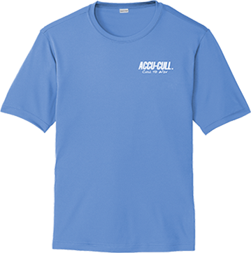 ACCU-CULL Shirt "Bass Lives Matter" Blue - FRONT