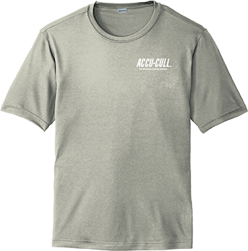 ACCU-CULL Shirt "I Cull To Win" Gray - FRONT